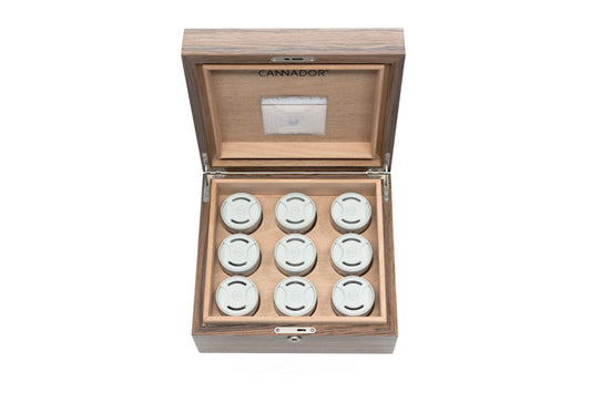 9 strain cannador cannabis humidor